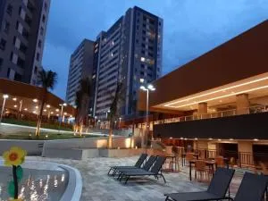 Apartamento no Solar das Águas Resort em Olímpia - SP - Catanduva