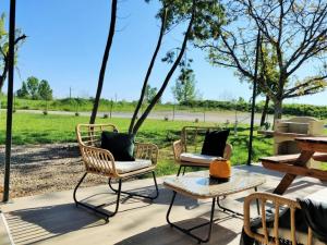 Maisons de vacances Le Cottage Nature Primeur Sauna Gaillac entre Albi-Toulouse & Les Cottages du Tarn : photos des chambres