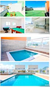 Apto 2 Novo com Varanda Gourmet, Piscina, Sauna e Sala Jogos - UBATUBA