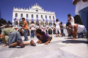 Galini Chora Tinou Tinos Greece