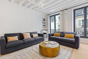 Appartements Charming 2 Bedroom Apartment in Paris : photos des chambres