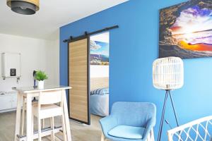 Appartements Superbe T2 Blue refait a neuf ambiance : photos des chambres
