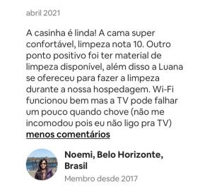 Casinha no centro