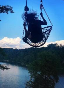 Domek Nad River San - pierwsza linia brzegowa - balia - łodzie - basen