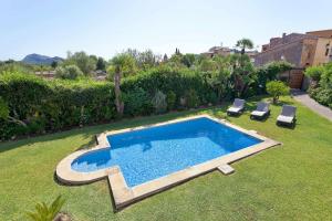 Casa Pont Roma, garden and pool in Pollensa
