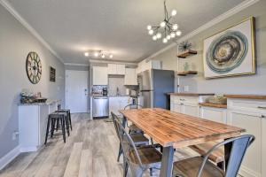 Beachfront Condo with Balcony Walk to Apache Pier