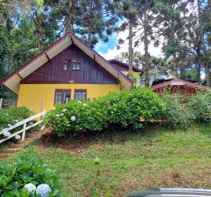 Chalé Rústico na Montanha em Campos de Jordão
