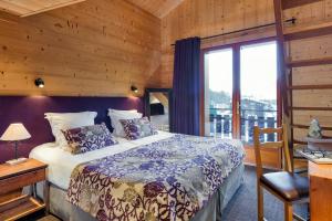 Hotels Chalet-Hotel et Spa Le Delta : Chambre Double avec Balcon