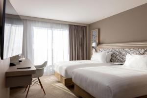 Hotels Hilton Garden Inn Le Havre Centre : Chambre Lits Jumeaux