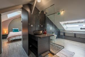 Appartements TY MALIE - Magnifique Loft en coeur de ville avec parking : photos des chambres