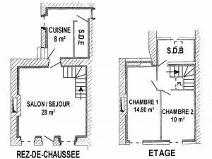 Maisons de vacances Gite Varades, 3 pieces, 5 personnes - FR-1-306-1177 : Maison de Vacances (5 Adultes)