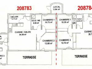 Maisons de vacances Gite Arthon-en-Retz, 3 pieces, 4 personnes - FR-1-306-1043 : Maison de Vacances (4 Adultes)