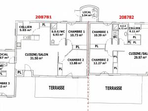 Maisons de vacances Gite Arthon-en-Retz, 3 pieces, 4 personnes - FR-1-306-1036 : Maison de Vacances (4 Adultes)