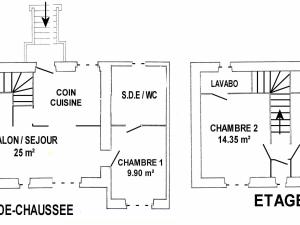 Maisons de vacances Gite Saint-Brevin-les-Pins, 4 pieces, 6 personnes - FR-1-306-1065 : photos des chambres