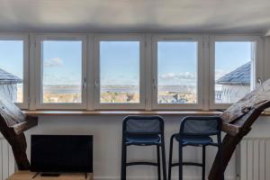 Appartements La-Haut - 3 Panorama of the Estuary - City Center : photos des chambres