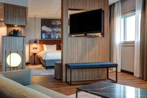 Suite room in Radisson Blu Airport Hotel Oslo Gardermoen