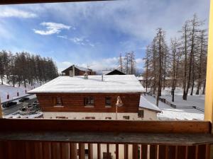 Appartements Christiana studios en hyper centre de Valberg aux pieds des pistes : Studio avec Balcon 