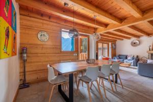 Chalet Solize - Terrasse avec superbe vue - Sauna