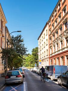 Silent blue apartment Kochanowskigo St