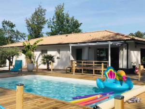 Villas Frenchy home☆ piscine ☆spa☆ bassin d’arcachon : photos des chambres