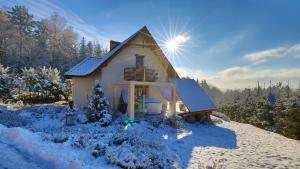 Leśny dom górska chata