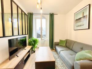 Appartements LORIENT CENTRE - WiFI FIBRE - NOUVEAU : photos des chambres