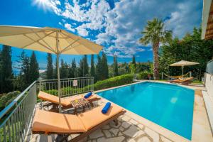 Villa Mounda Poseidon, Sea View Villa with pool