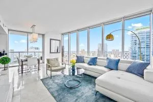 High Rise Luxury Ocean Corner Unit 2/2 - Icon Brickell - بورت أوف ميامي