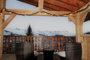 Appartements Chalet Miravidi, Montchavin-La Plagne, Jacuzzi & Sauna : photos des chambres