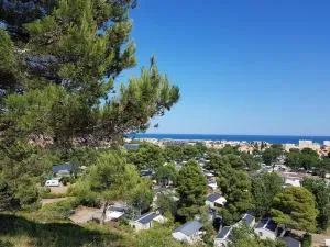 WIFI Appartement Panoramisch Zeezicht max 4 personen in Narbonne Plage - Vires