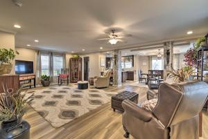 Lakefront Home with Deck, Fishing Dock and Canoe!