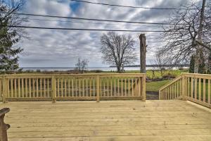 Lakefront Home with Deck, Fishing Dock and Canoe!