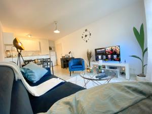 Appartements Blue Pearl - Parking - Gare RER a 5 min : photos des chambres