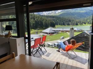 Maisons de vacances Gite chaleureux au lac de Payolle : photos des chambres