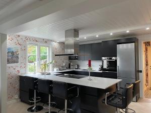 Lyxig Villalägenhet i centrala Uddevalla - Spabad