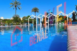 "VIVE BENAL BEACH" con parque acuático y 50m a la playa 3918