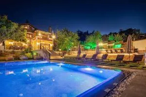 Villa Staras - With Private Heated Pool & Jacuzzi - Yeránion