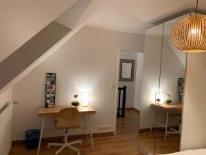 Maisons de vacances VILLA 600m de la plage calme Location possible a partir de 3 nuitees, pouvant accueillir 6-8 pers Activites nautiques randonnee velo peche golf casinos : photos des chambres