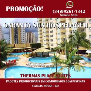 Thermas Place Suíte Caldas Novas com Piscinas Termais