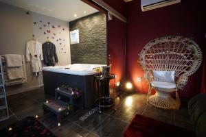 Maisons de vacances Spa prive et piscine chauffee a 8 km de Toulouse : photos des chambres