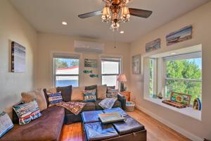 Steps to Lake! Charming Cabin Pool Access and Decks