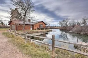 Rustic Spearfish Cabin on 12-Acre Trout Farm - Hulett