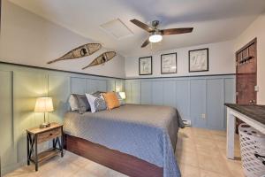 Pet-Friendly Retreat with Deck Steps to Marina!