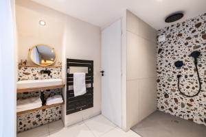 Lodges Wanderful Life Les Arcs refuge haut de gamme : Chambre Double - Vue sur Montagne