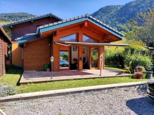 Chalets Chalet de 3 chambres avec jacuzzi jardin et wifi a Le Biot a 7 km des pistes : photos des chambres