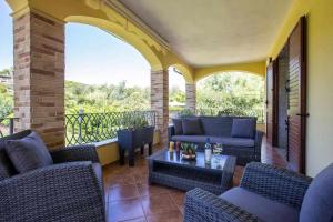Alghero Villa Mistral per 7 persone Terrazza BBQ AC WiFi img37