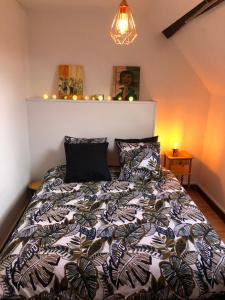 Gîte à la ferme chaleureux avec cheminée