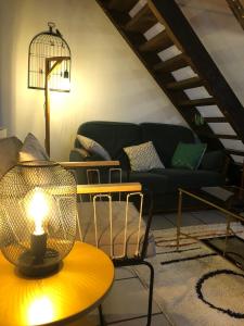 Maisons de vacances Gite a la ferme chaleureux avec cheminee : photos des chambres