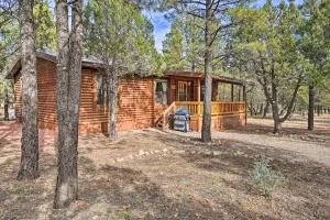 2 Decks, Grill and Wooded Views Happy Jack Cabin - 温斯洛