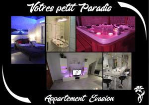 Appartements Appartement romantique l'EVASION : photos des chambres